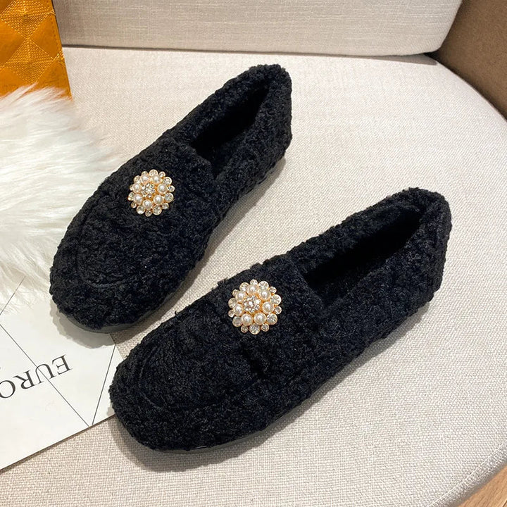 ALBA | Confortables Mocassins en Perles