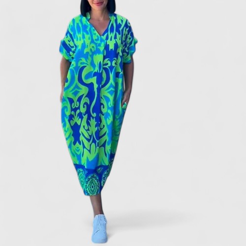 Shamcey™ - Élégante Robe Fleurie