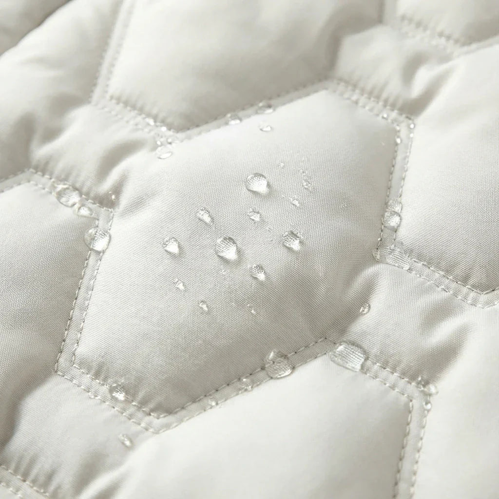 Olivia™ | Manteau long à capuche en duvet