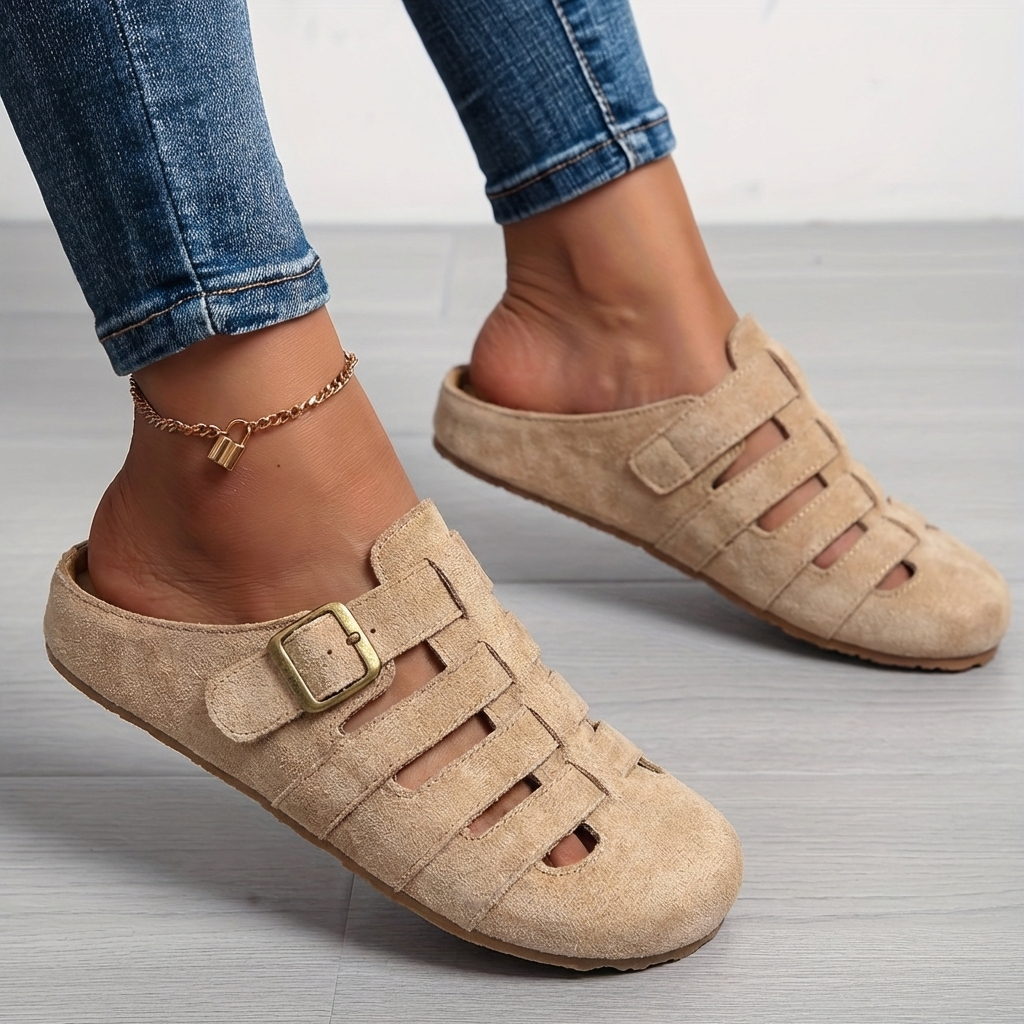 Nathalie | Sandales Mules Confortables à Enfiler
