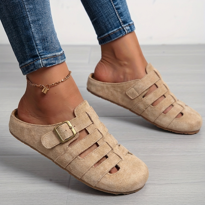 Nathalie | Sandales Mules Confortables à Enfiler