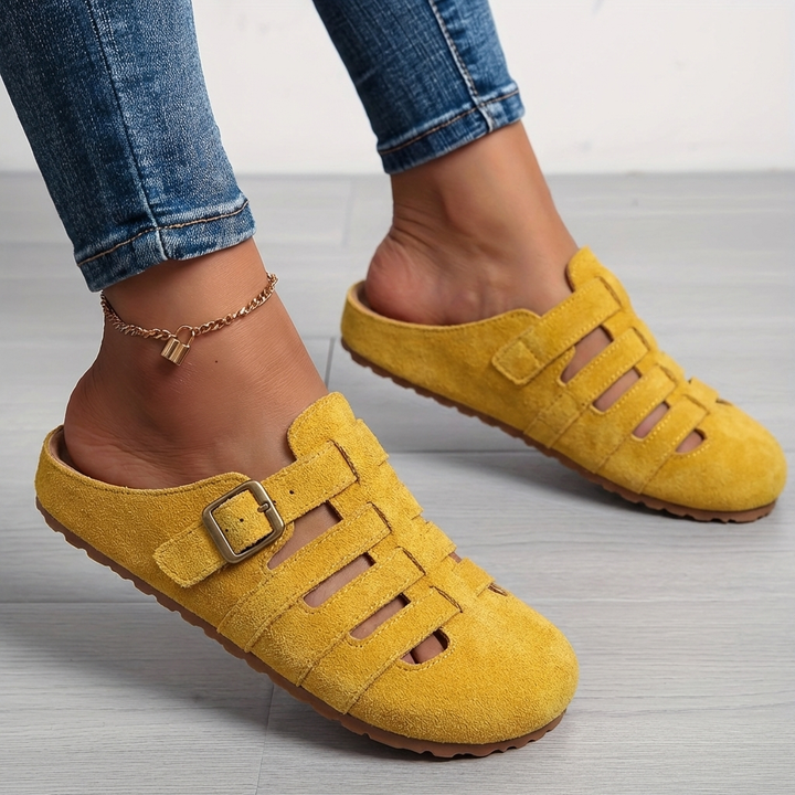 Nathalie | Sandales Mules Confortables à Enfiler