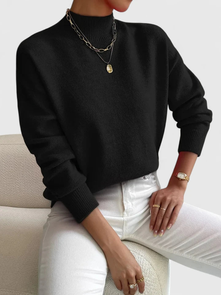 Marchelina | Élégant Pull à Col Roulé