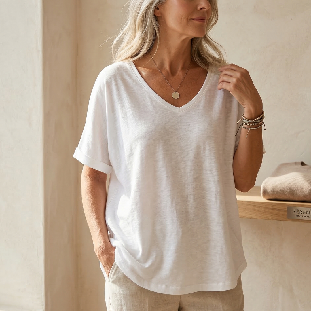 Anna | Blouse Confortable à Coupe Ample