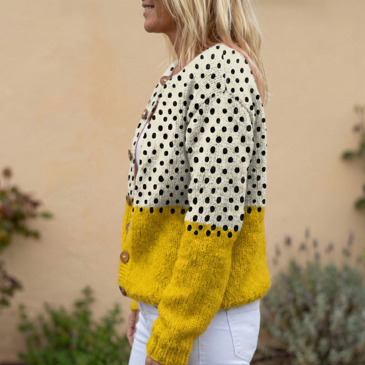 Selvya™ | Cardigan en Tricot Vintage pour Femmes