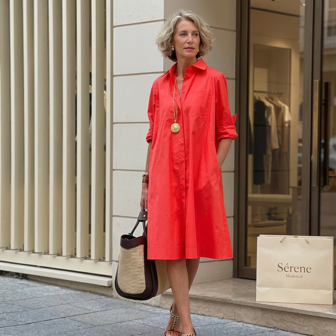 Judy | Robe Chemise Intemporelle