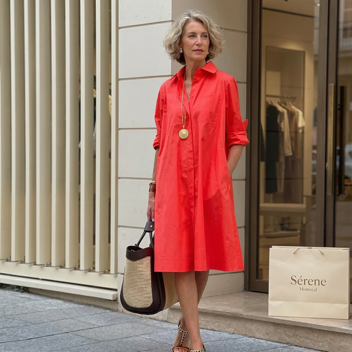 Judy | Robe Chemise Intemporelle