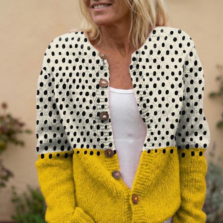 Selvya™ | Cardigan en Tricot Vintage pour Femmes