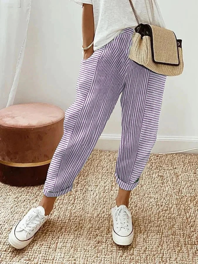 Gabriella | Pantalons Rayés