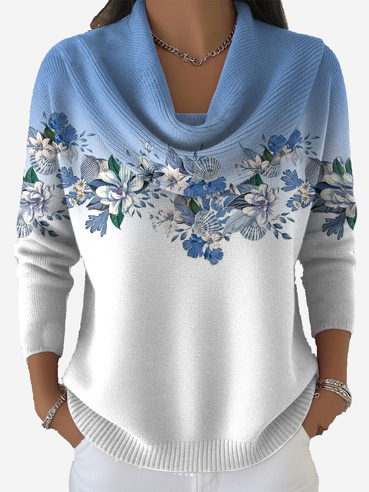 Taliah - Vintage Floral Pull-Over