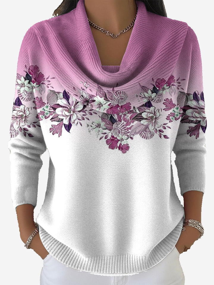 Taliah - Vintage Floral Pull-Over