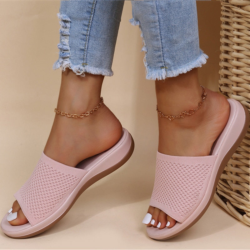 Mules d'été pour femmes - Respirantes et Orthopédiques